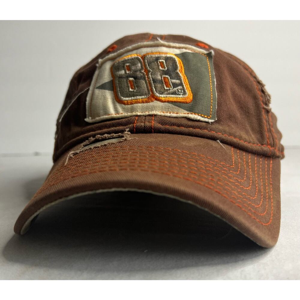 NASCAR Chase Authentics Dale Jr 88 Cap Hat Distressed One Size Strapback